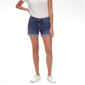 GAP Real Straight Cuffed Shorts